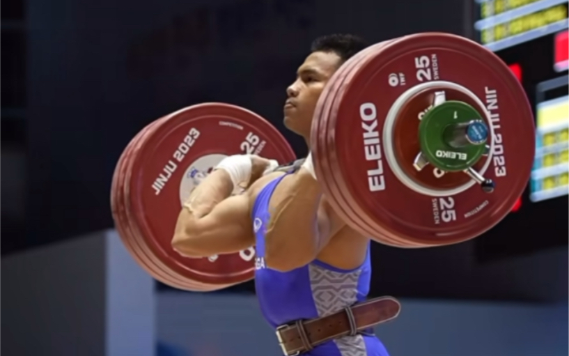 泰国举重选手创造新佳绩,斩获金牌 泰国举重选手创造新佳绩,斩获金牌